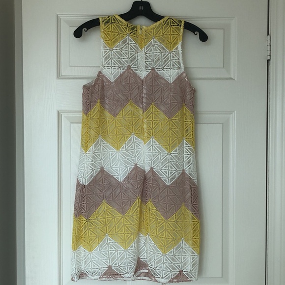 Simons Icone Shift Lazercut Style Dress - Picture 3 of 7